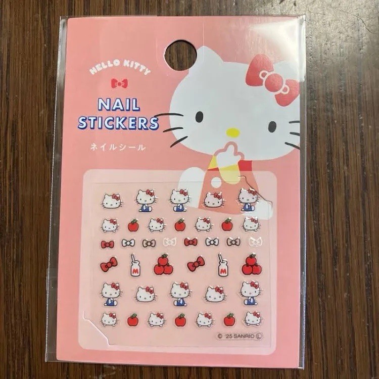 Hello Kitty Nail Sticker Seal Sanrio Nail art 1Seat Ship Japan