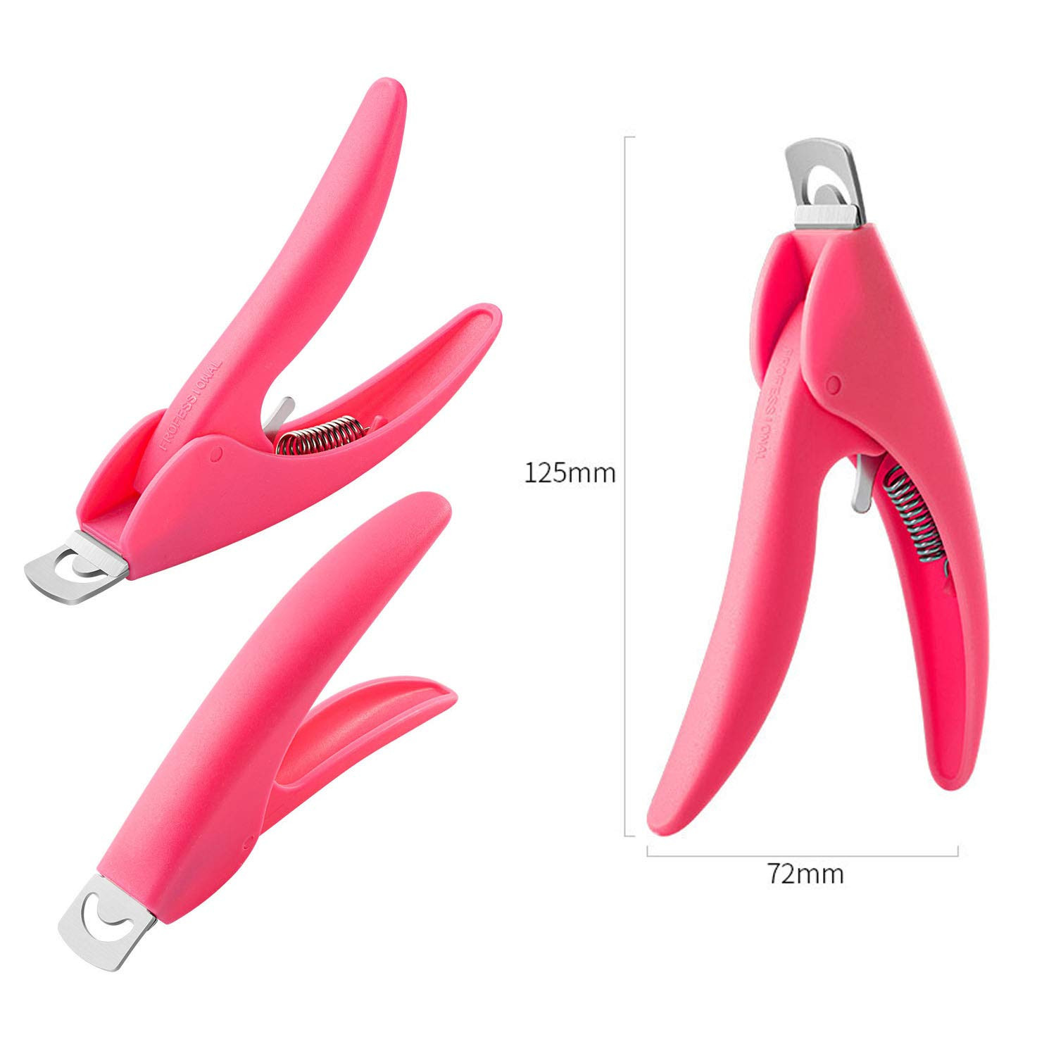 12Pcs Nail Tips Clip for Quick Building Polygel Nail Clips for Polygel Finger Na