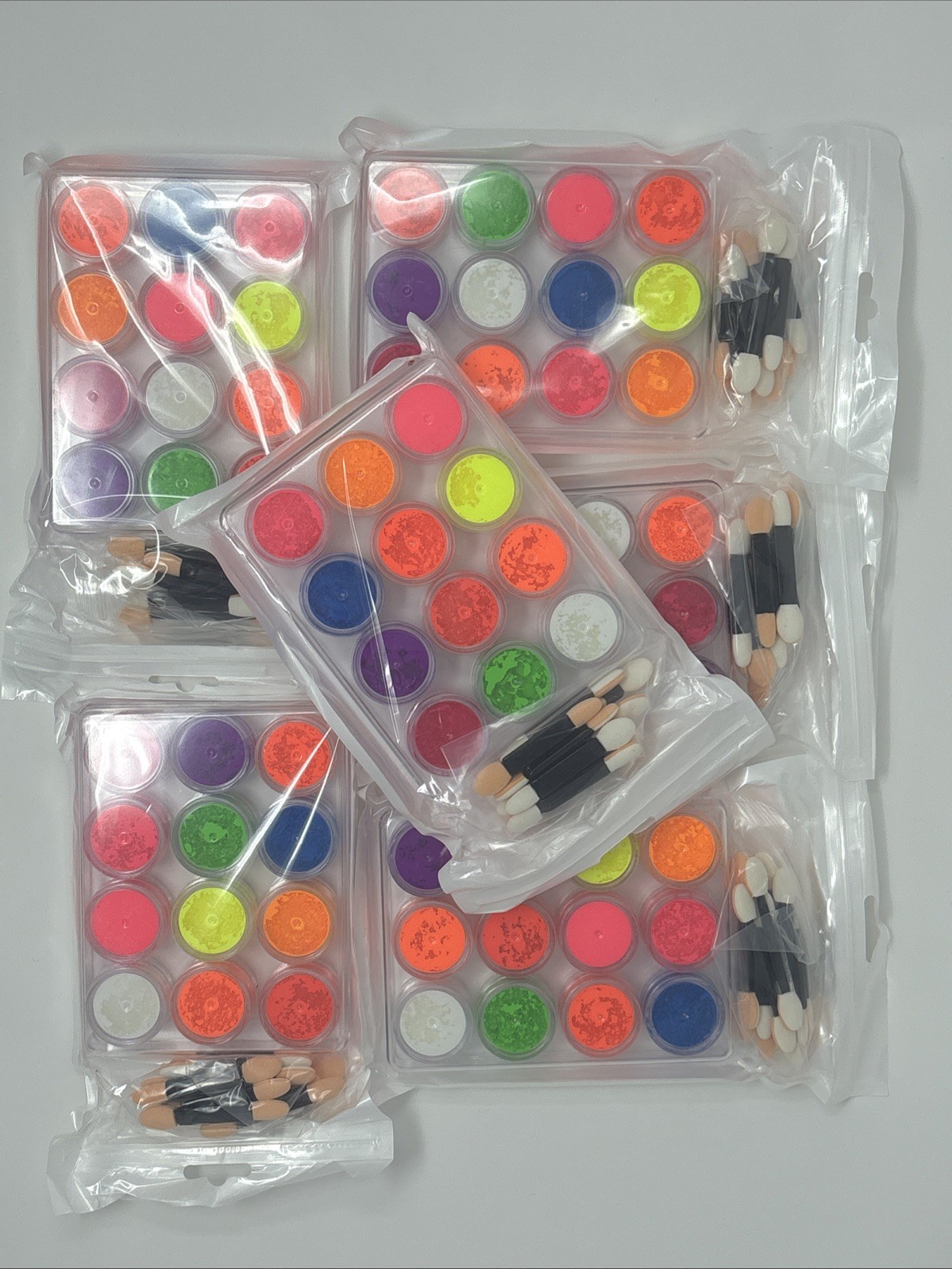12 Colors Acrylic Luminous Fluorescent Powder Glow In the Dark Nail Art Pigment