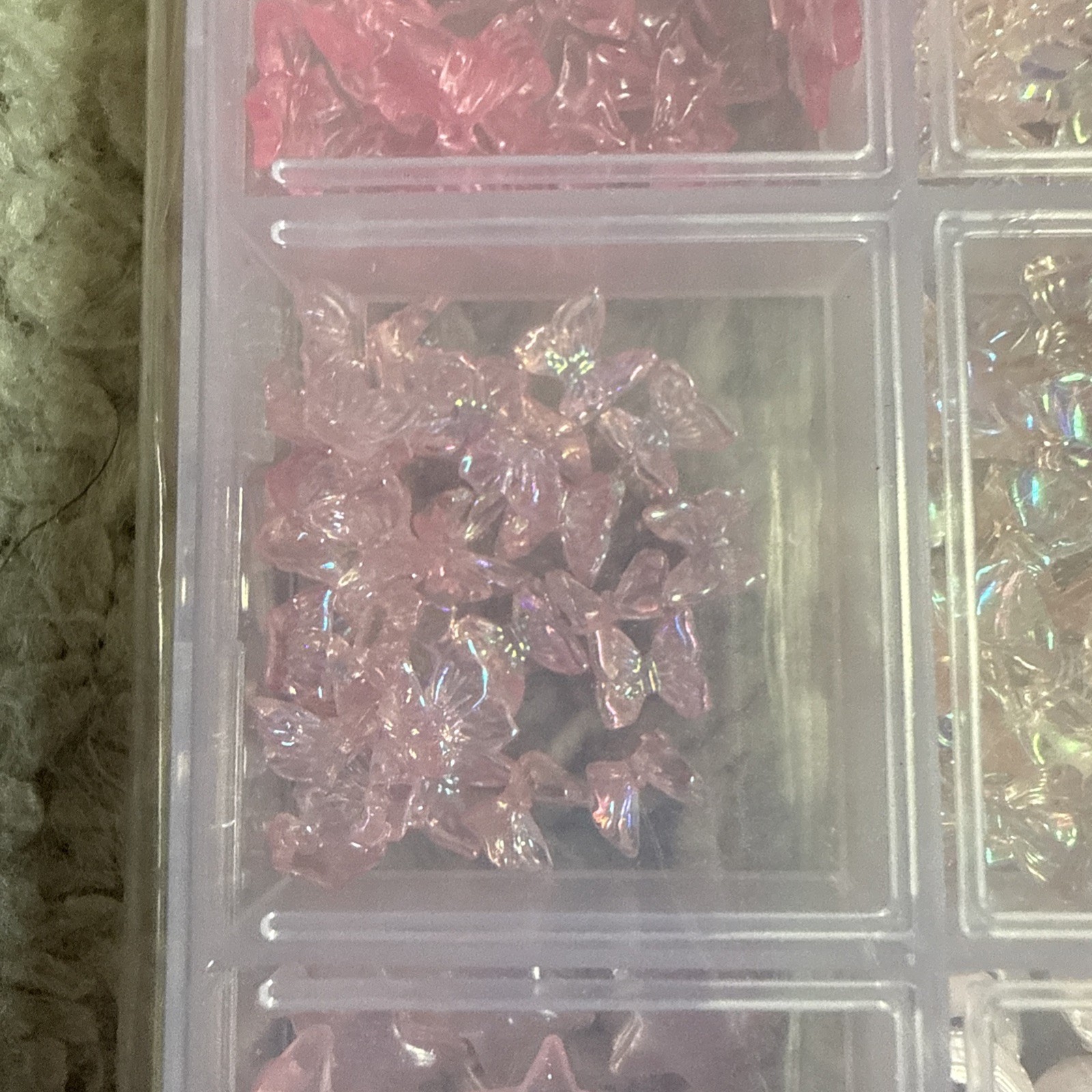 3000 Nail Charms Pieces Multi Shape New