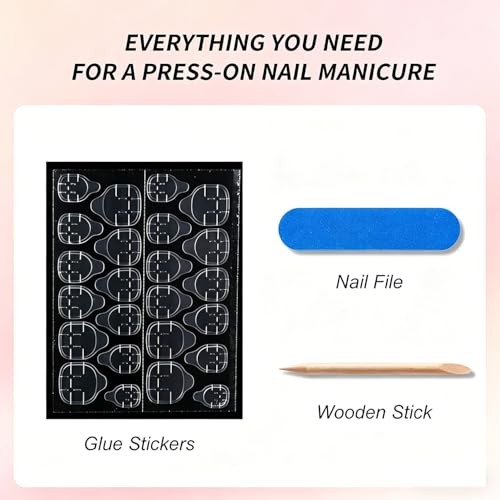 TOE-19 Blue Chrome Toe Nails – Short Square Square Toe Nails – Press ons