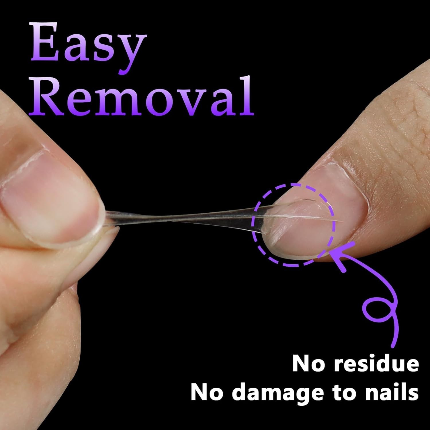 300 Pcs Eco-Friendly Nail Adhesive Tabs – Easy Application for All Sizes