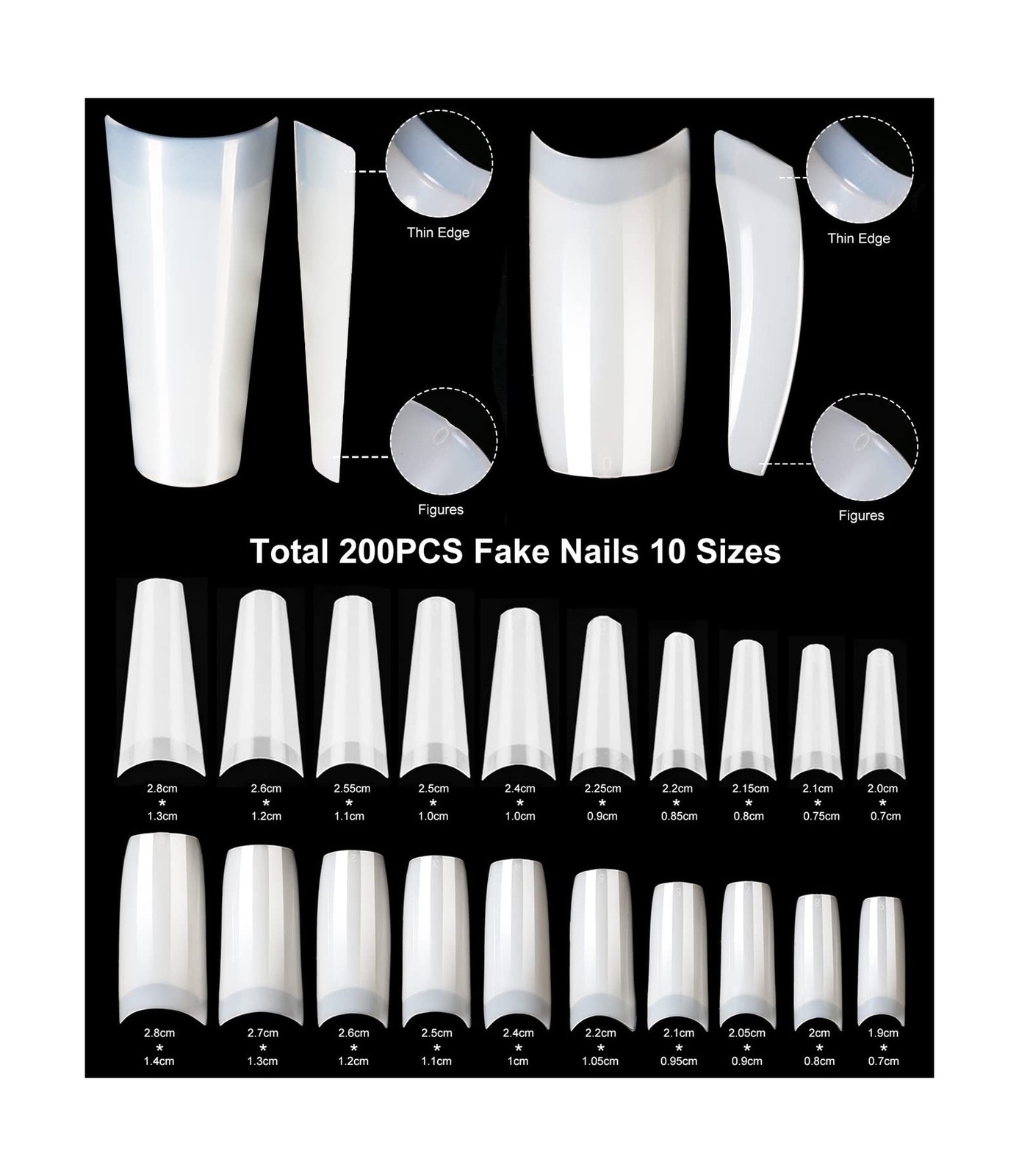 Acrylic Nail Art Kit-Nail Art Manicure Set Acrylic Powder Brush Glitter File …