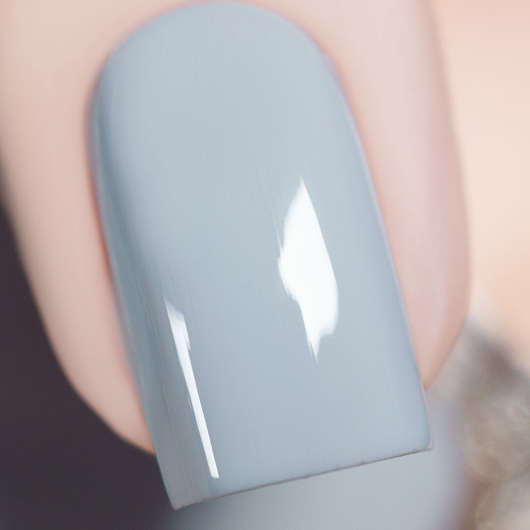 Whats Up Nails – Drippy Days Regular Polish (Light Gray Creme), Nail Polish