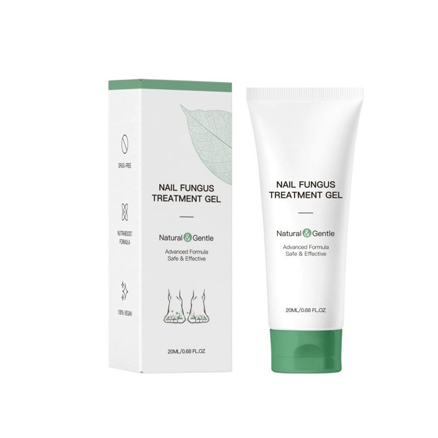 Nutraboost Nail Fungus Treatment Gel, Natural Nail Repair Strengthening Gel