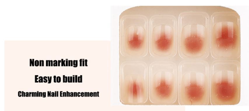 24 Pcs Long,Medium and Short Detachable False Nails (Different Styles Available)