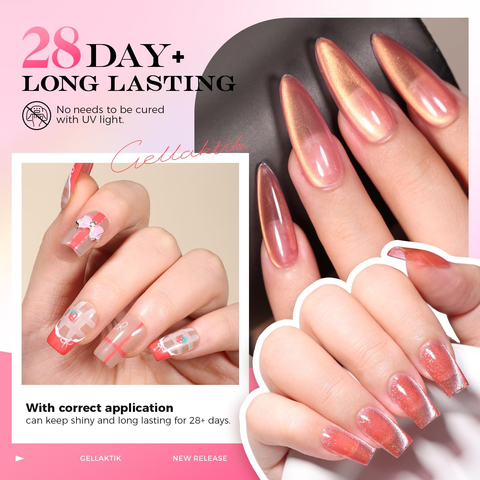 30g Strong Nail Glue for Press On Nails, No UV Lamp Needed | 10s Quick Drying &