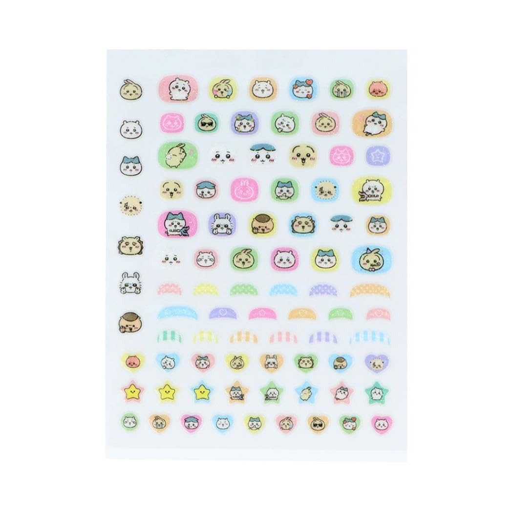 Sun-Star Stationery Chikawa Kids Cosmetics Nail Sticker