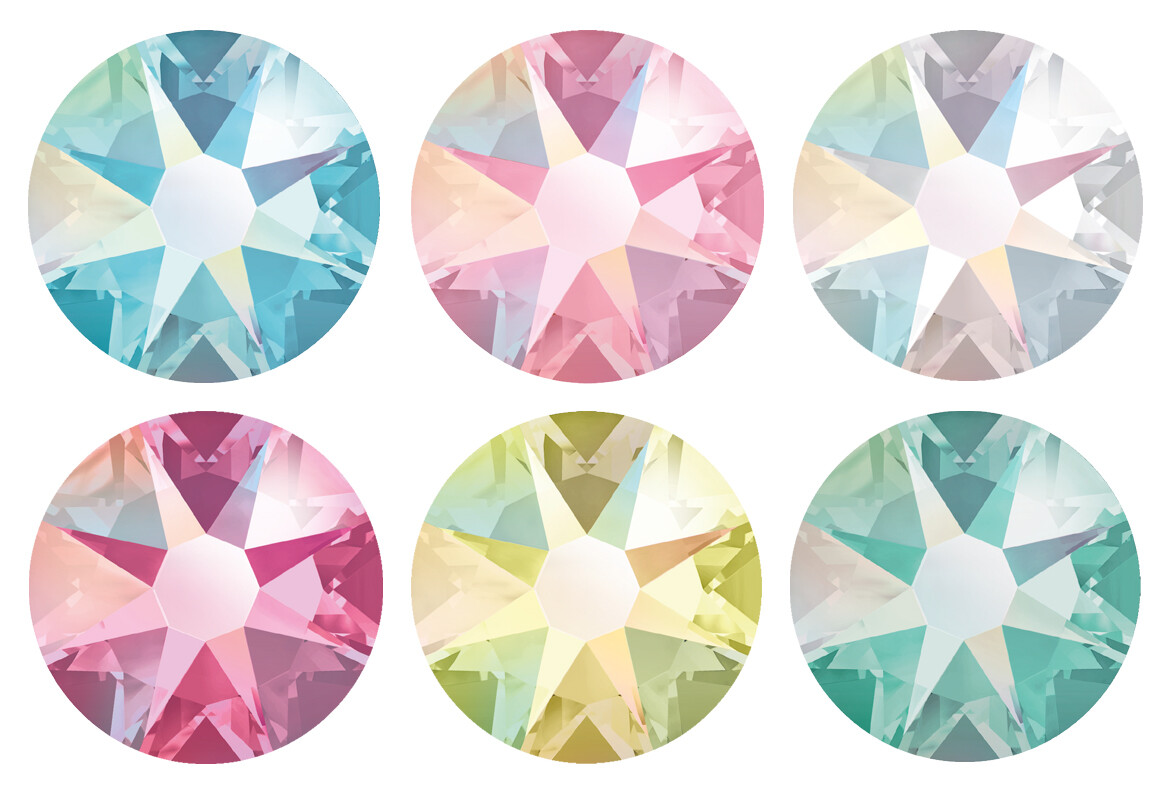 Superior PRIMERO 2058 & 2088 Flat Backs Crystals * Many Colors with Effects