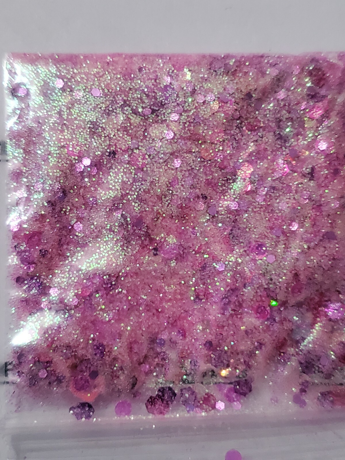 Bubblegum Pink | Iridescent Glitter Mix|Nail Art|Acrylics & Gels |Princess nails