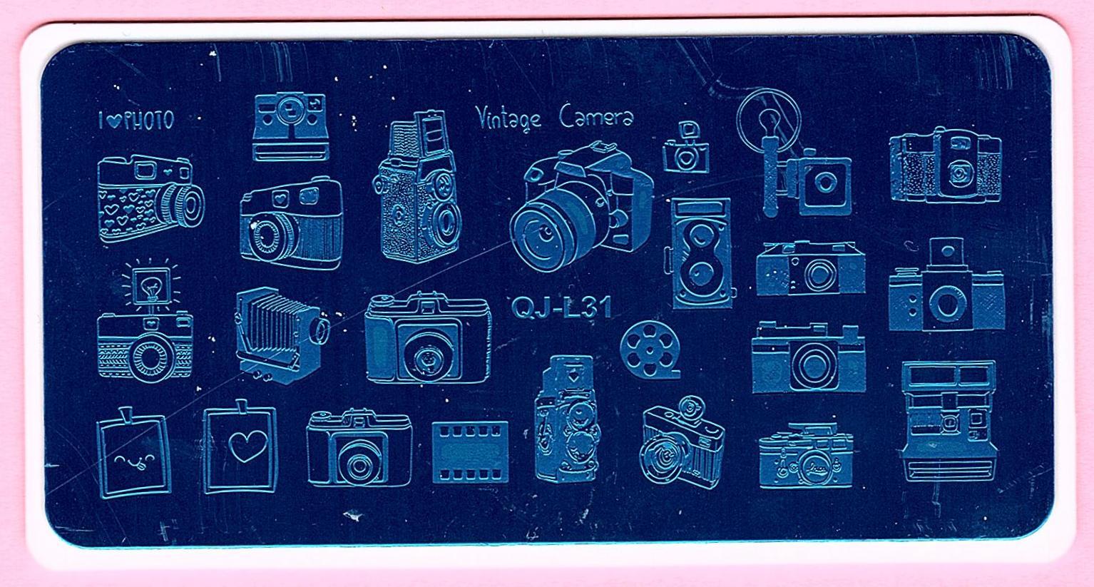 Valentines Day Love Nail Art DIY Stamping Metal Template Stencil Image Plate NEW