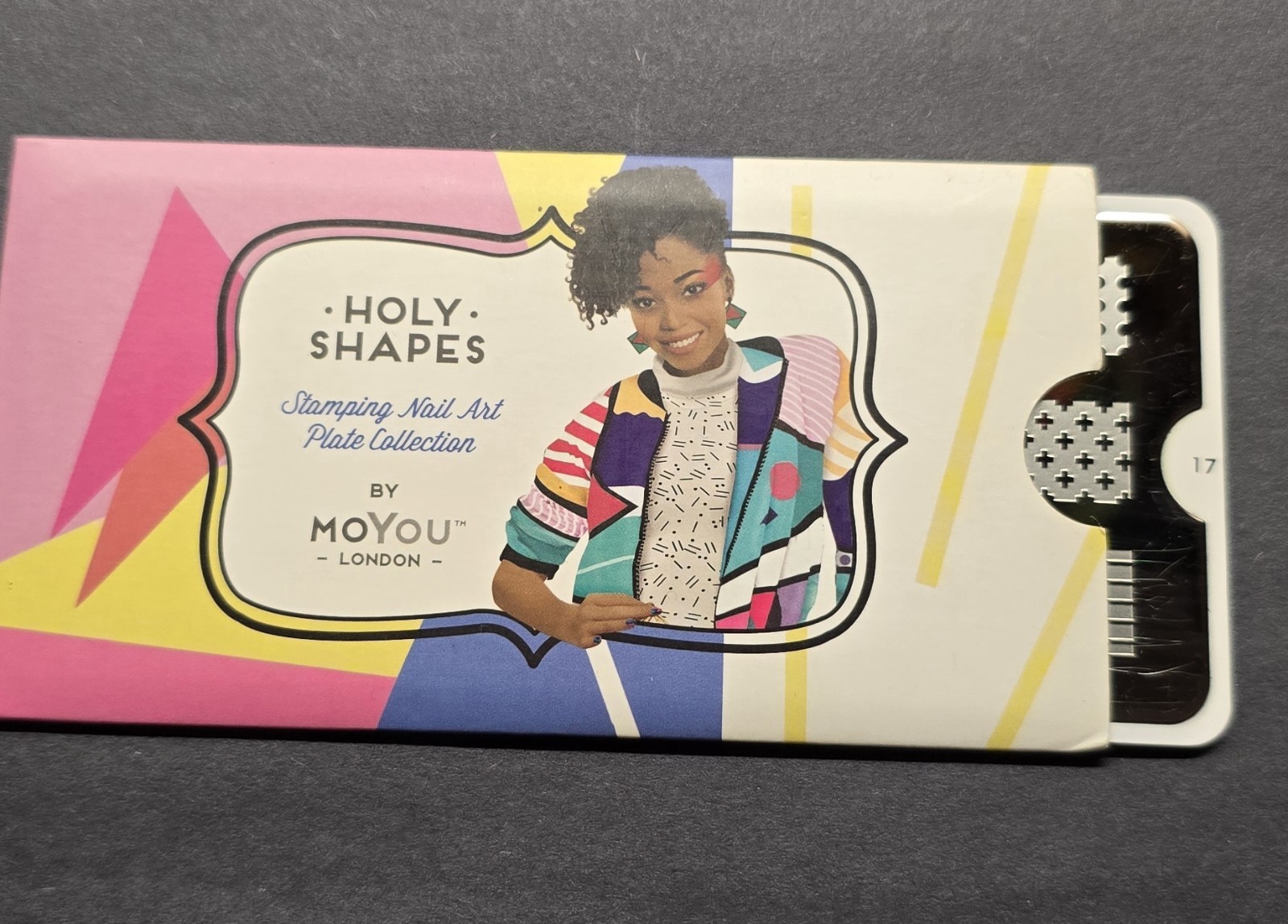 4 HTF MoYou London Holy Shapes Collection Stripes Plaid Azyec Swirl Pattern LOT