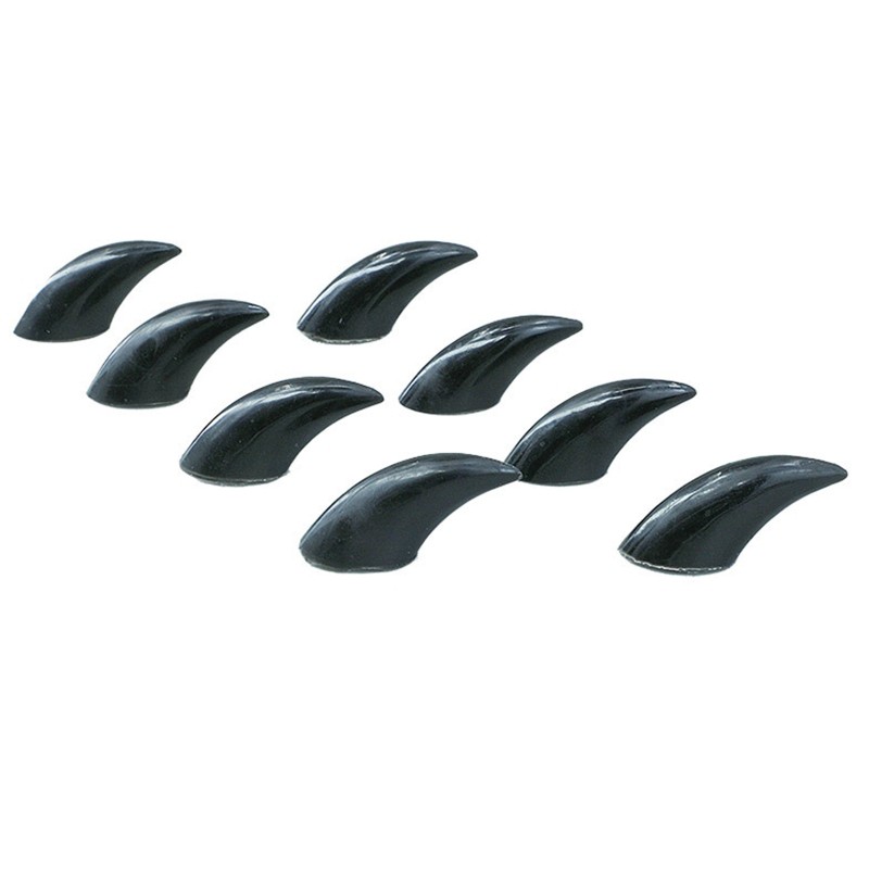 Claw Nails Press On Costume Animal Claws Cosplay Black White Transparent
