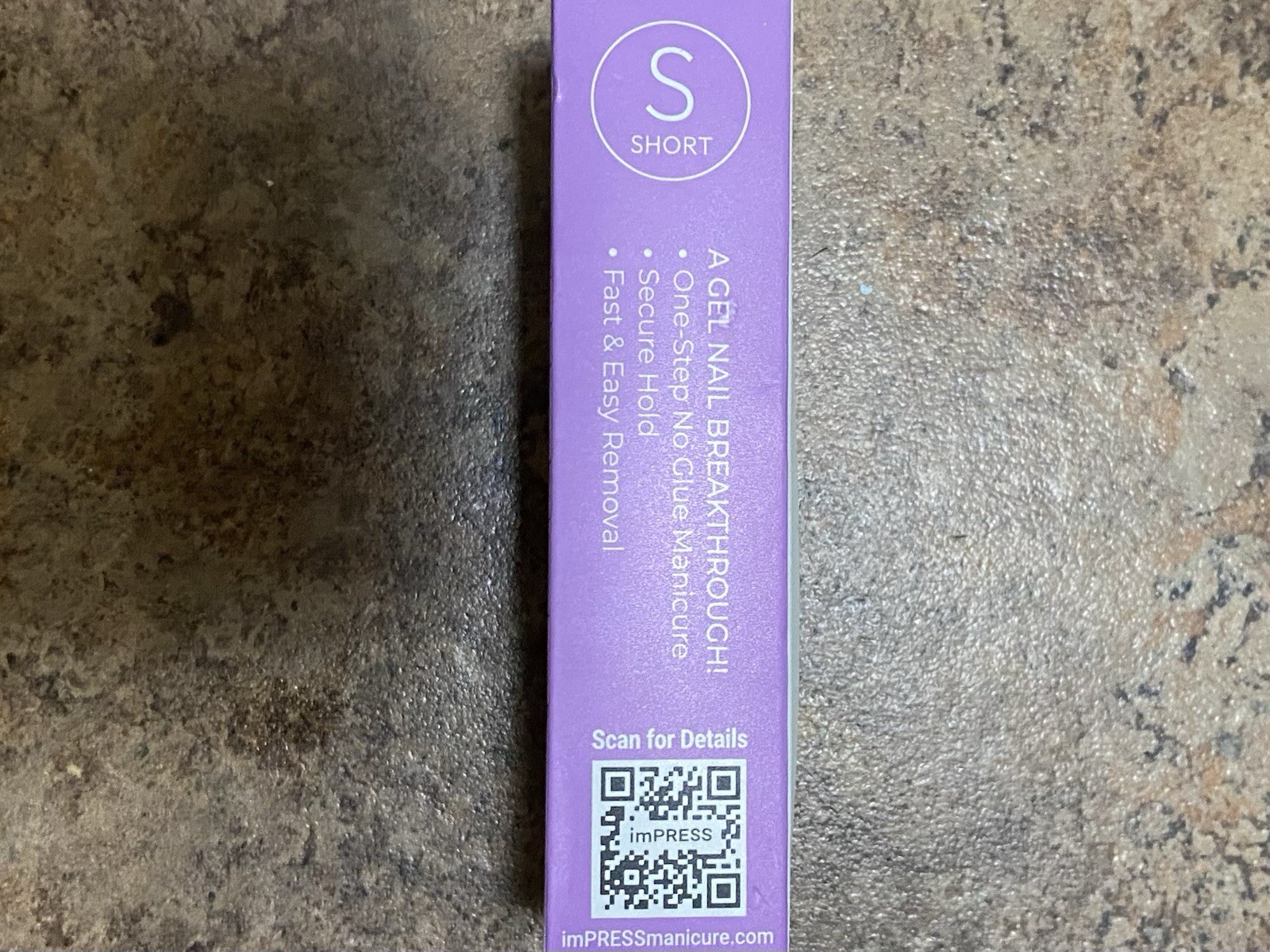 imPRESS Press On No Glue Short Nails Design Cruelty Free Vegan #22824 30 Nail