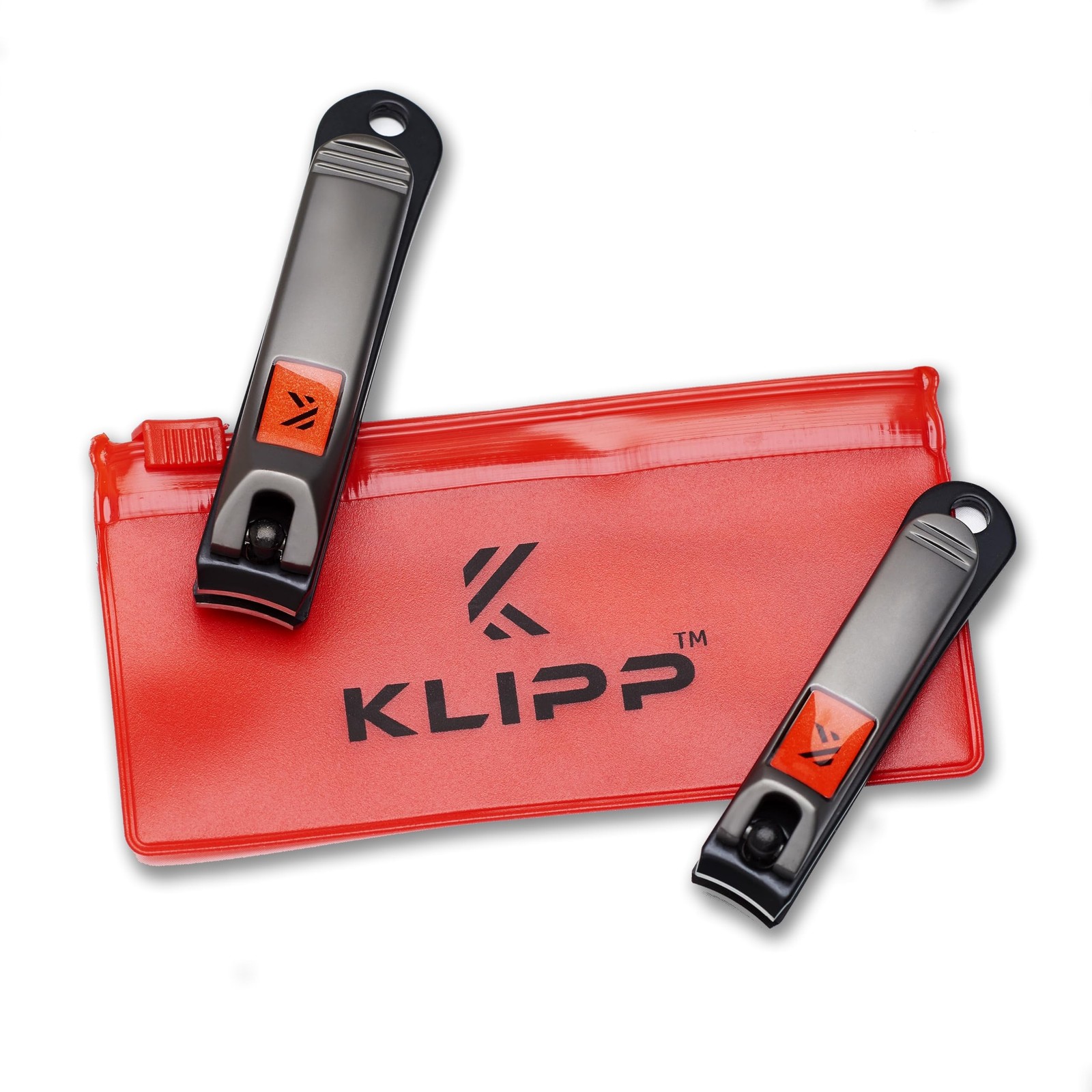 Nail Clipper Set for Men and Women, KLIPP Arched Zinc Alloy Nail Clippers wit…