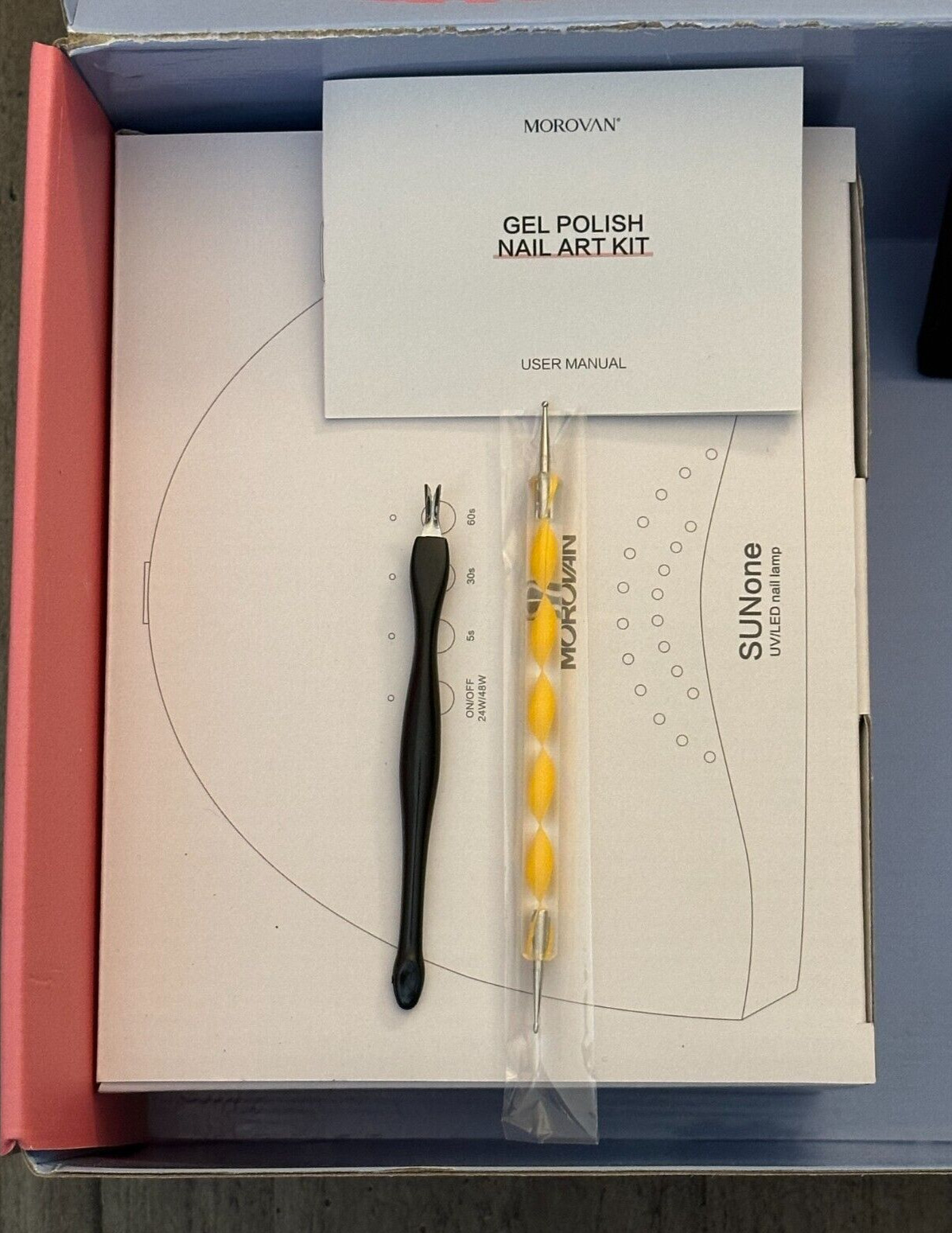 Morovan Professional Nail System Acrylic Nail Kit /Gel Polish Nail Art Kit *Read