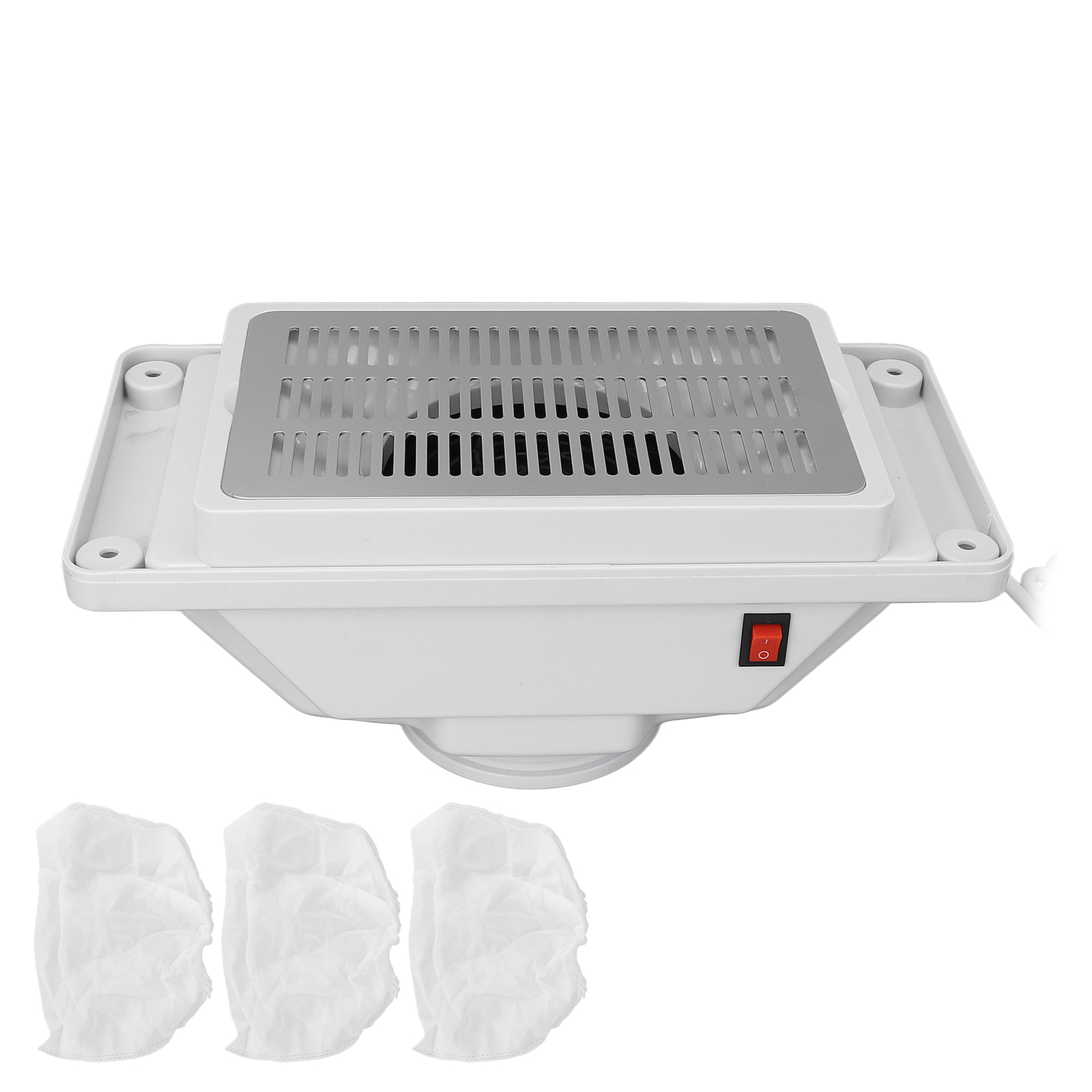 Portable Nail Dust Collector Desktop Built in Machine Suction Vacuum Fan Tools