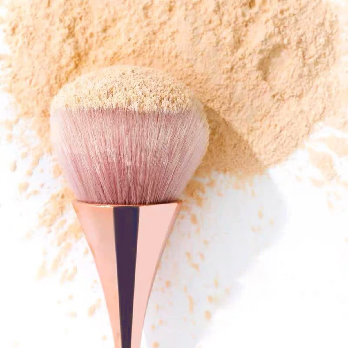 3Pcs Nail Dust Brush Acrylic Brush Cleaner Nail Brushes for Cleaning Dust Dip Po
