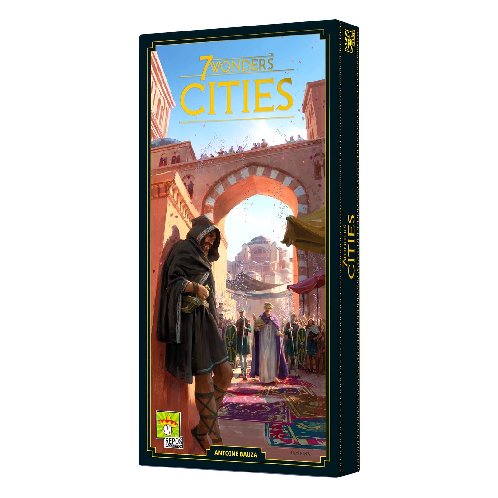 Asmodee 7 Wonders Cities Board Game EXPANSION – Forge Medium, Various