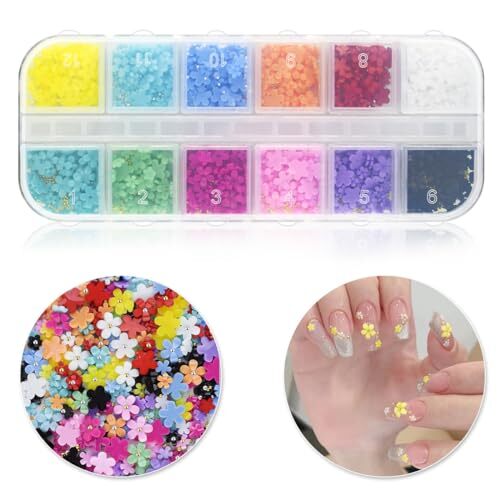 800 Pcs Nail Charms Art Charms Butterfly Nail 3D Nails Decoration Crafts DIY
