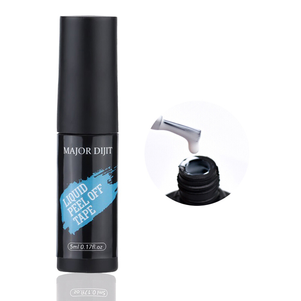 Nail Latex Peel Off Anti Overflow Polish Edge Protection Glue 1pc
