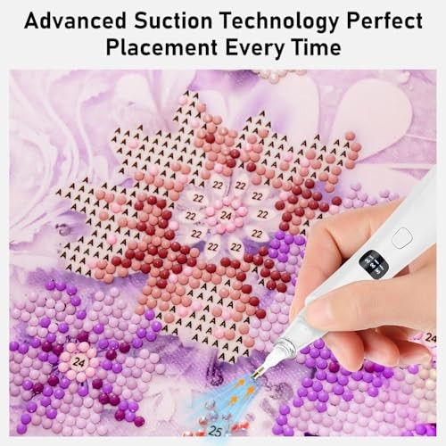 Electric Diamond Painting Pens with Vacuum Pump,3 Adjustable Suction
