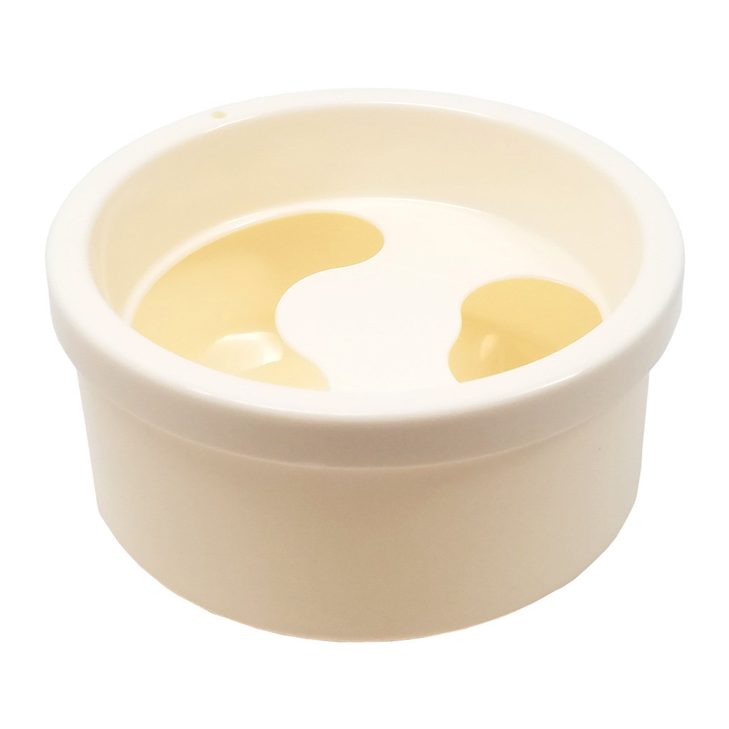 Acetone Resistant Round Style Manicure Bowl with Removable Lid – White