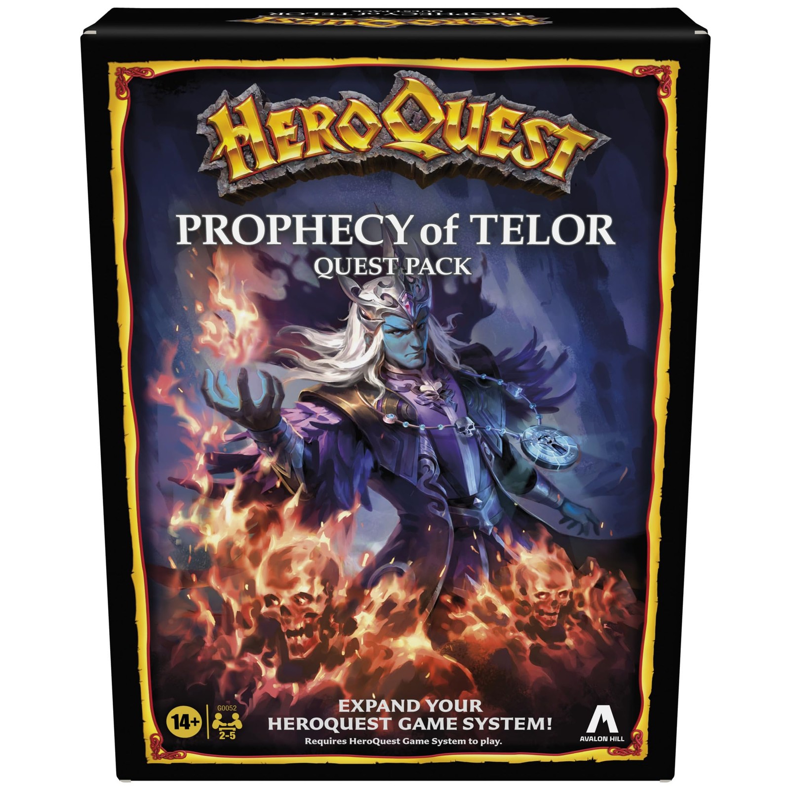 Avalon Hill HeroQuest 17.8 cm (W) x 5.5 (L) x 9.37 (H), Multi-color