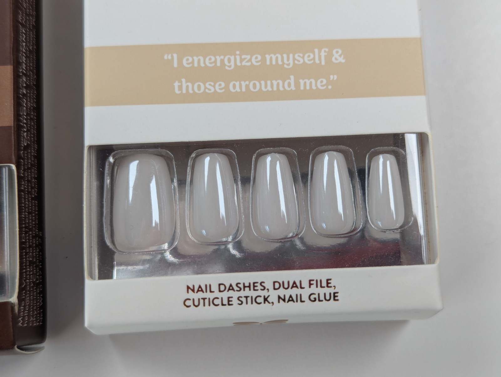 Lot Of 3 Red Aspen Nail Dashes – Pink, Brown, Pearl White