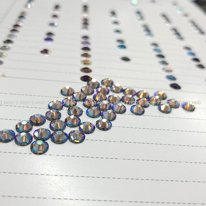 Swarovski 2088 – Flat Back-Black Diamond Shimmer F