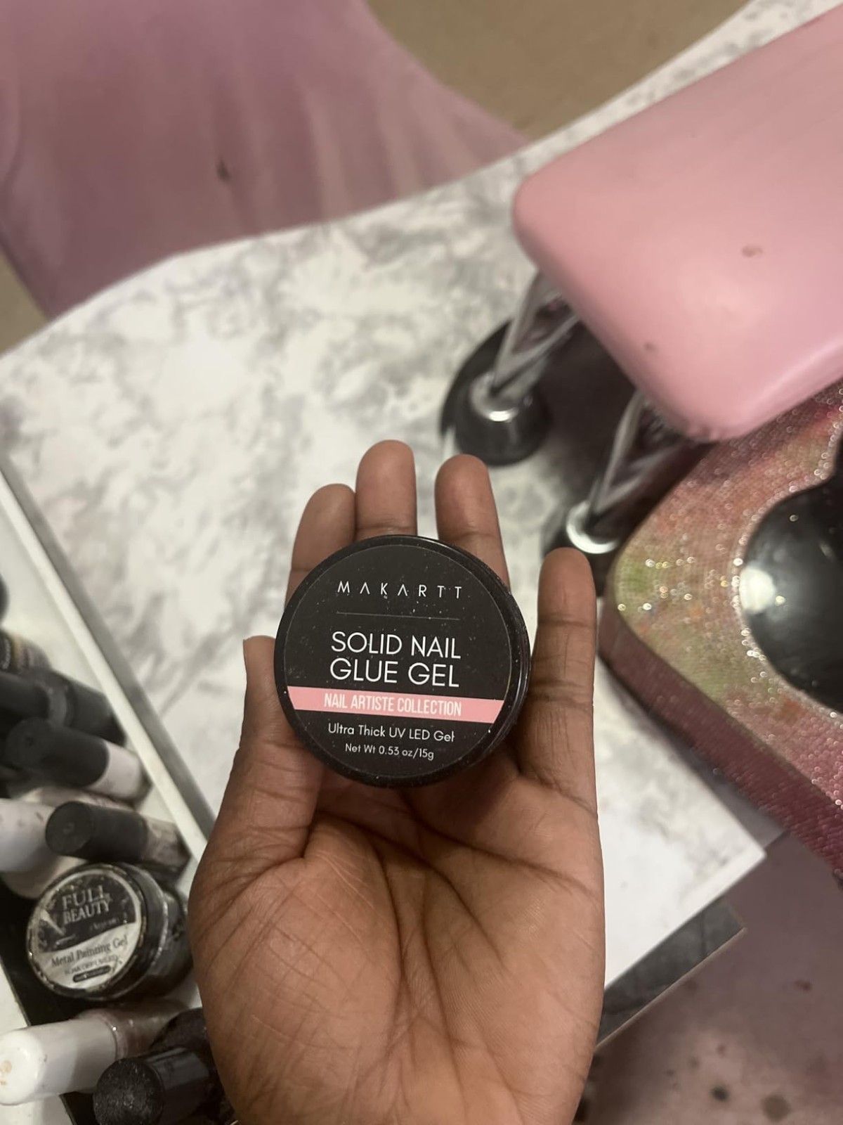 Strong and Flexible Nail Glue Gel – 2PCS 15ml for Effortless Nail Designs