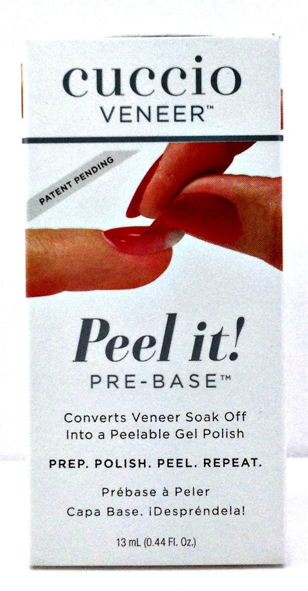 NEW ITEM – Cuccio Veneer – Peel It! Pre-Base Coat – 0.44oz/13ml
