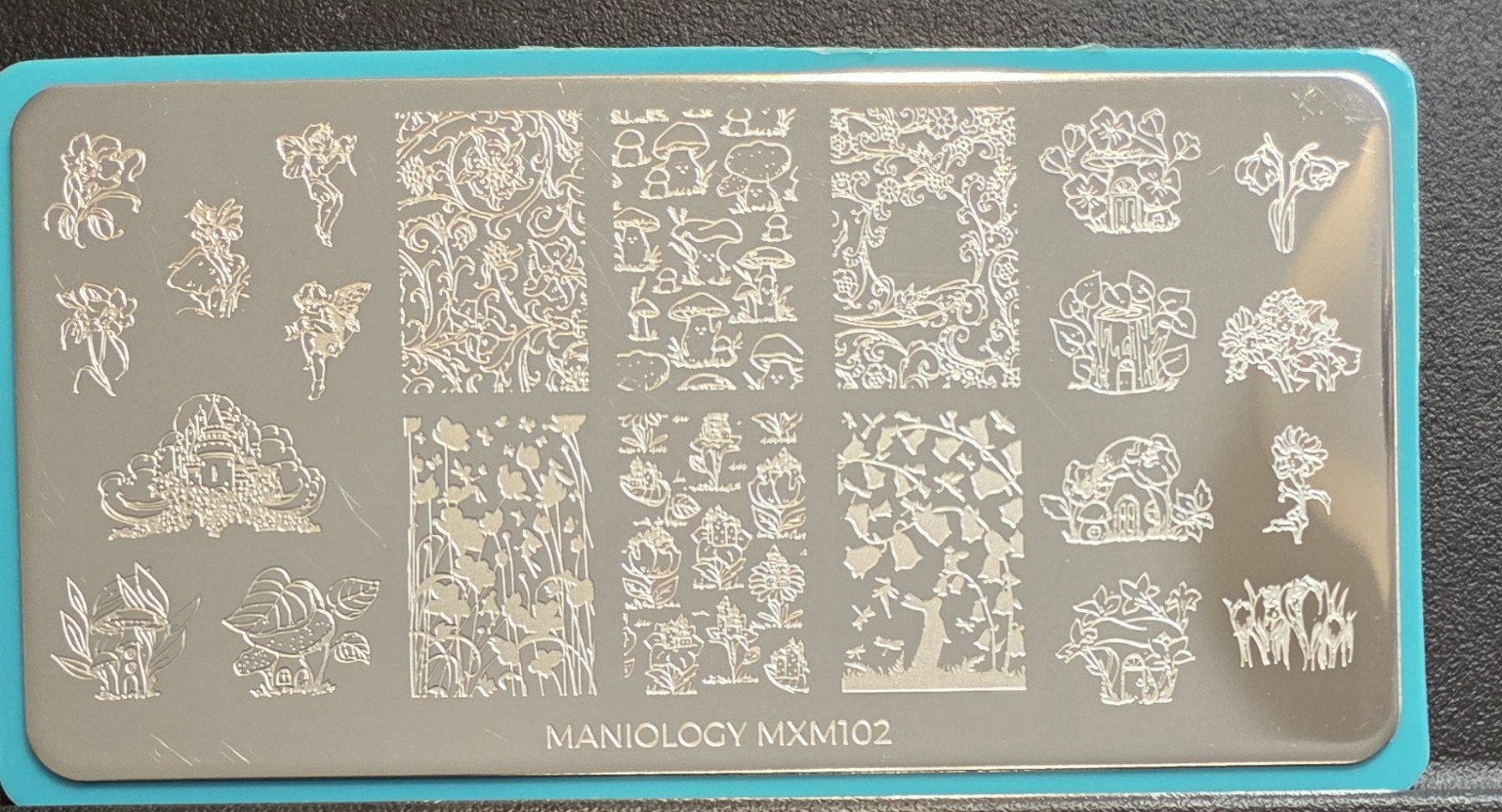 Maniology Nail Art Stamping Plate – Enchanted: Pixielight MXM102