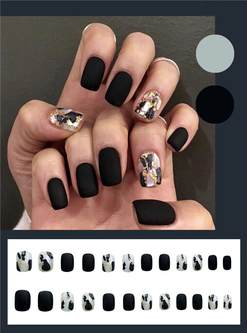 Nail Art 3D Stickers Strips Tips Gel Manicure Shell Decoration DIY Design
