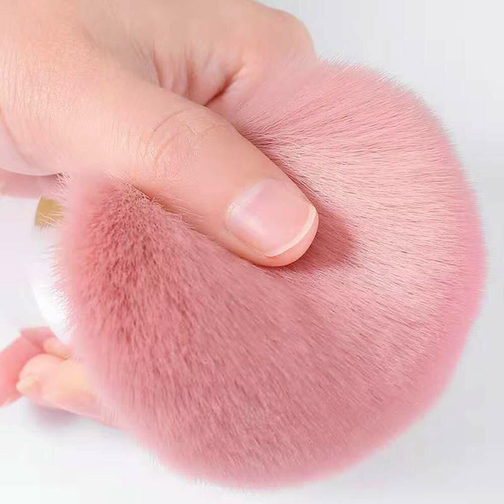 Soft Aluminum Handle Nail Cleaner Brush Nail Art Dust Brush Nail Art Tool