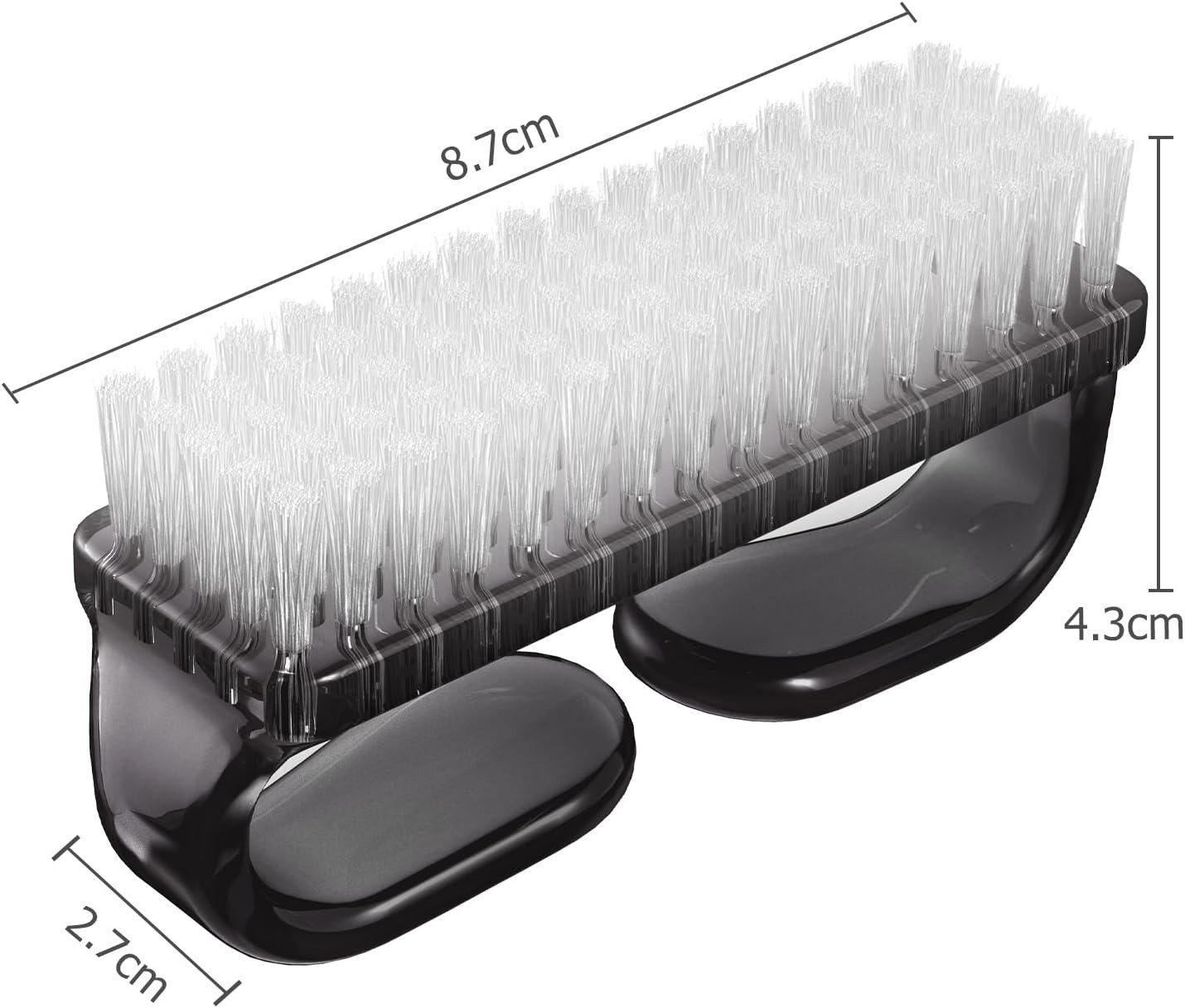 Ergonomic Nail Cleaning Brushes – 4-Pack for Gentle and Effective Care