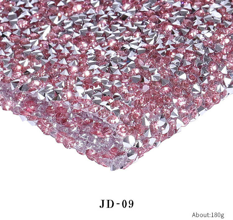 Various Glitter Sequin Nail Art Mat Salon Practice Cushion Holder Hand Pad Tools