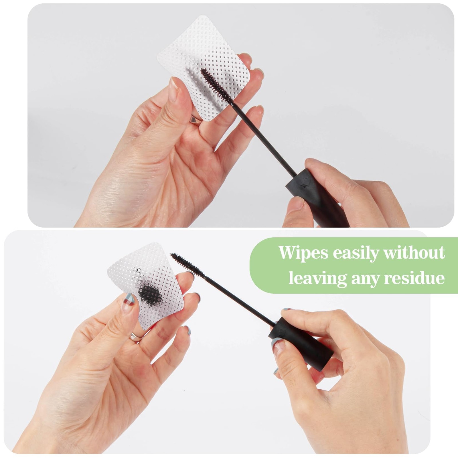 MAQIHAN 1200 Lint Free Nail Wipes – White Acetone Polish one size,