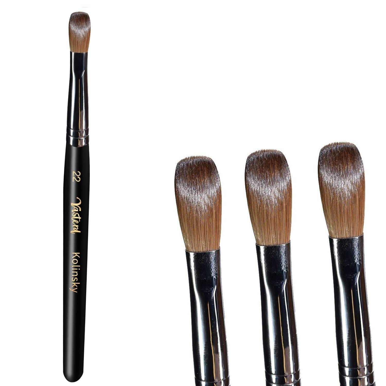 Professional Kolinsky Acrylic Nail Brush Size 22..