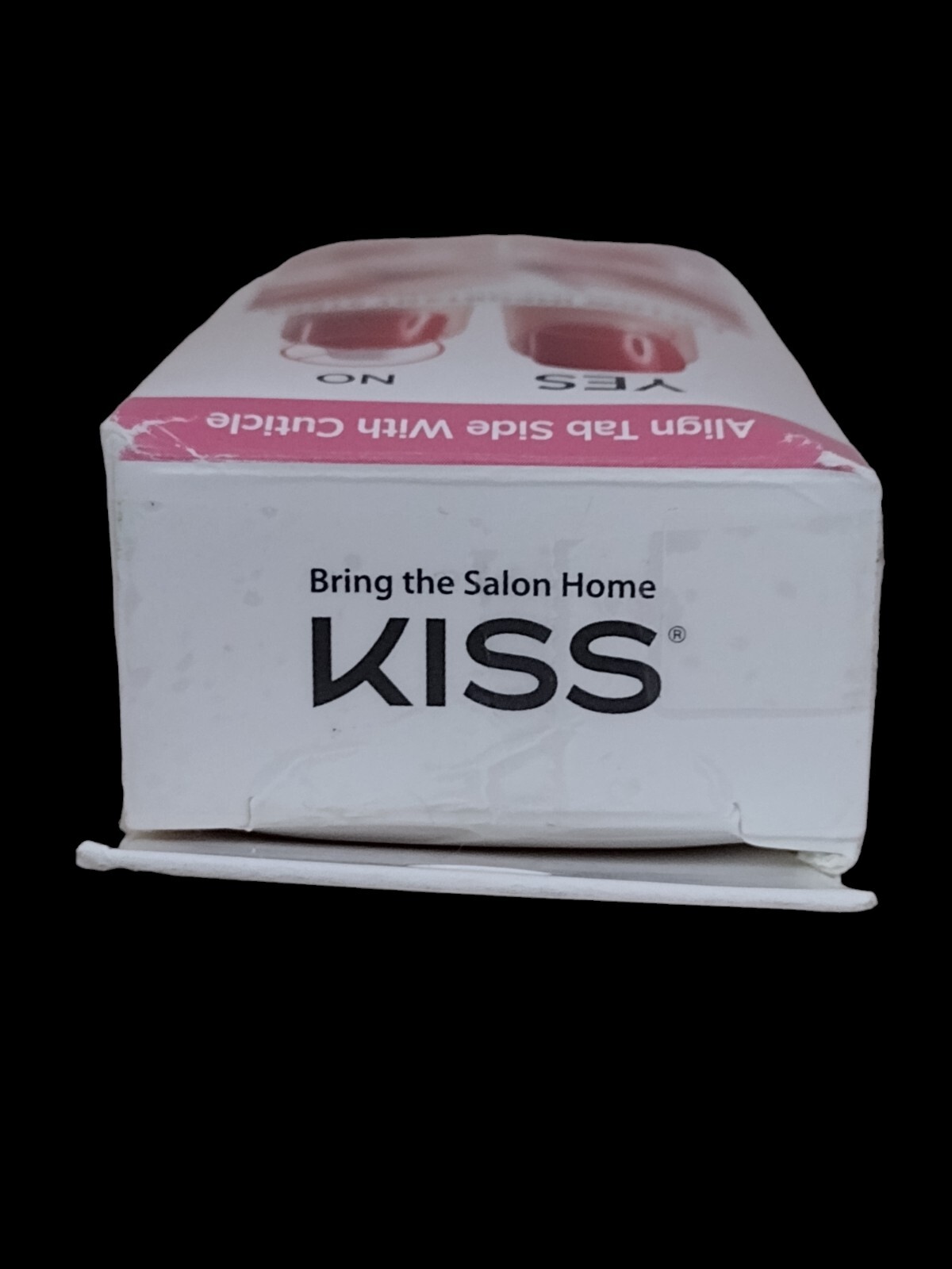 Kiss ImPRESS PEEL & PRESS ON NO GLUE MANI MANICURE 30 Short Nails BARE FRENCH