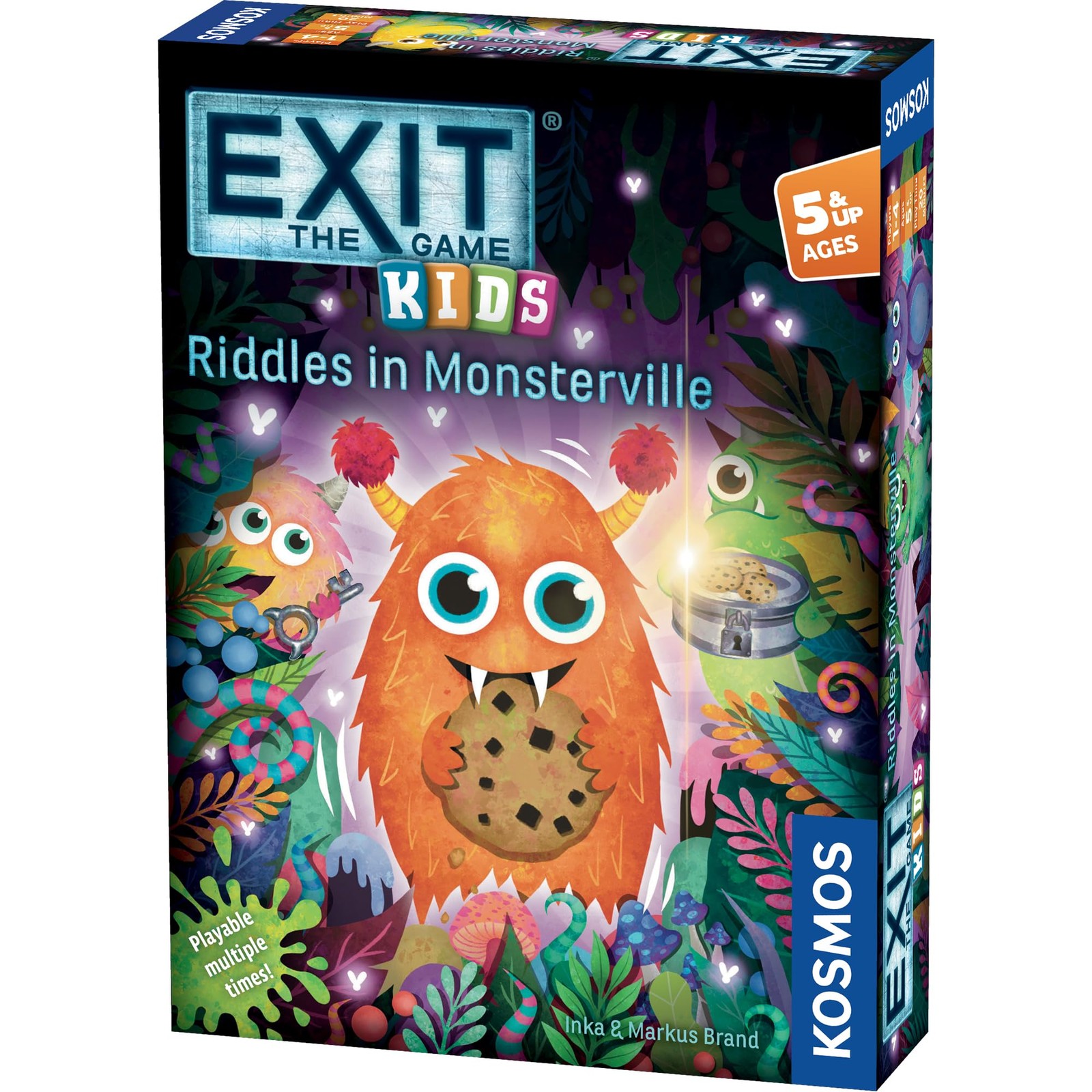 EXIT: The Game – Kids – Riddles in Monsterville | Small, Multicolor