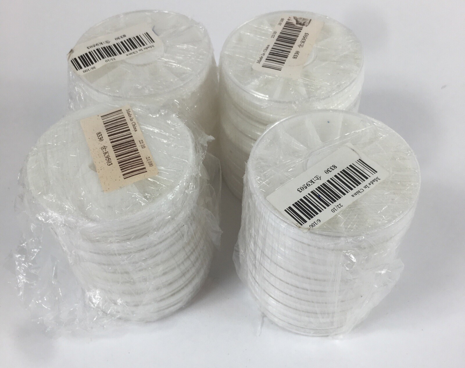 10pcs Nail Art Storage Box 12 Grids Round Dustproof Clear Jewelry Organize
