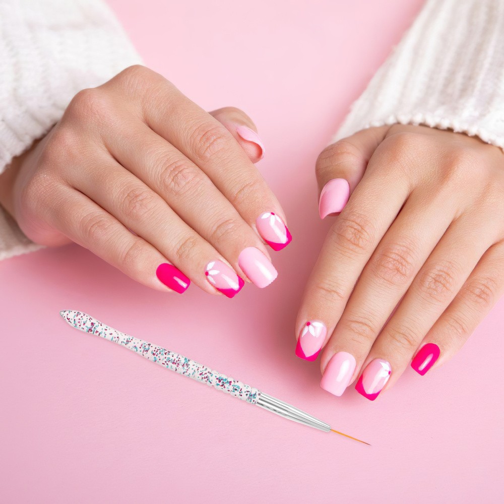 10 Pcs Nail Point Graffiti Dotting Pen Double End Double-ended Liner