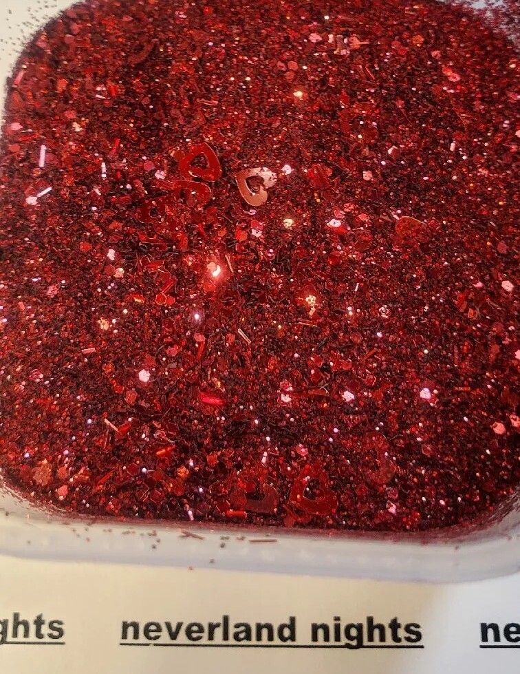 Scorpio |Red Glitter Mix|Nail Art|Acrylics & Gels |Zodiac Nails|
