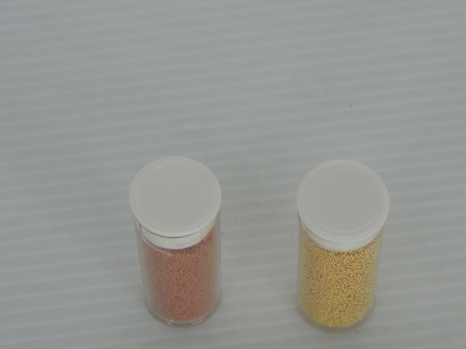 Gold, BRONZE Micro Glass Caviar Bead Bulk Micro No Hole Beads 2″ SMALL PLASTIC