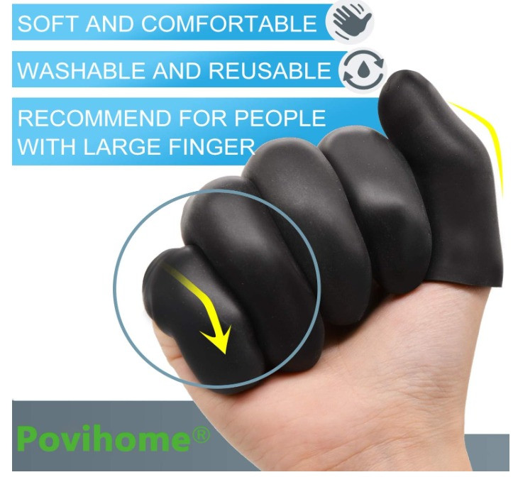Finger Cots Protectors – Moisturizing Thumb and Finger Covers – Thickend Version