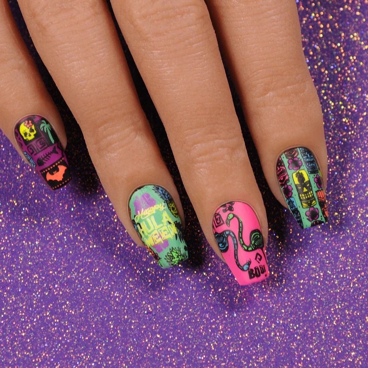 Creepy Tiki: Tiki Terror (MXM112) – Nail Stamping Plate