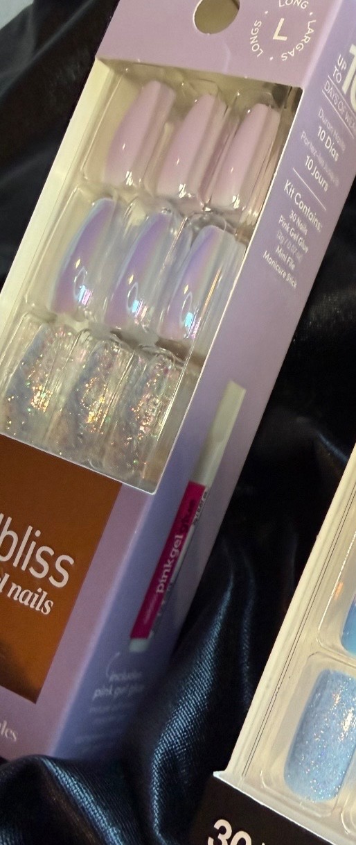 Nailbliss Salon Quality Gel Press On Nail Set Of 30~Includes Free Gifts❣️