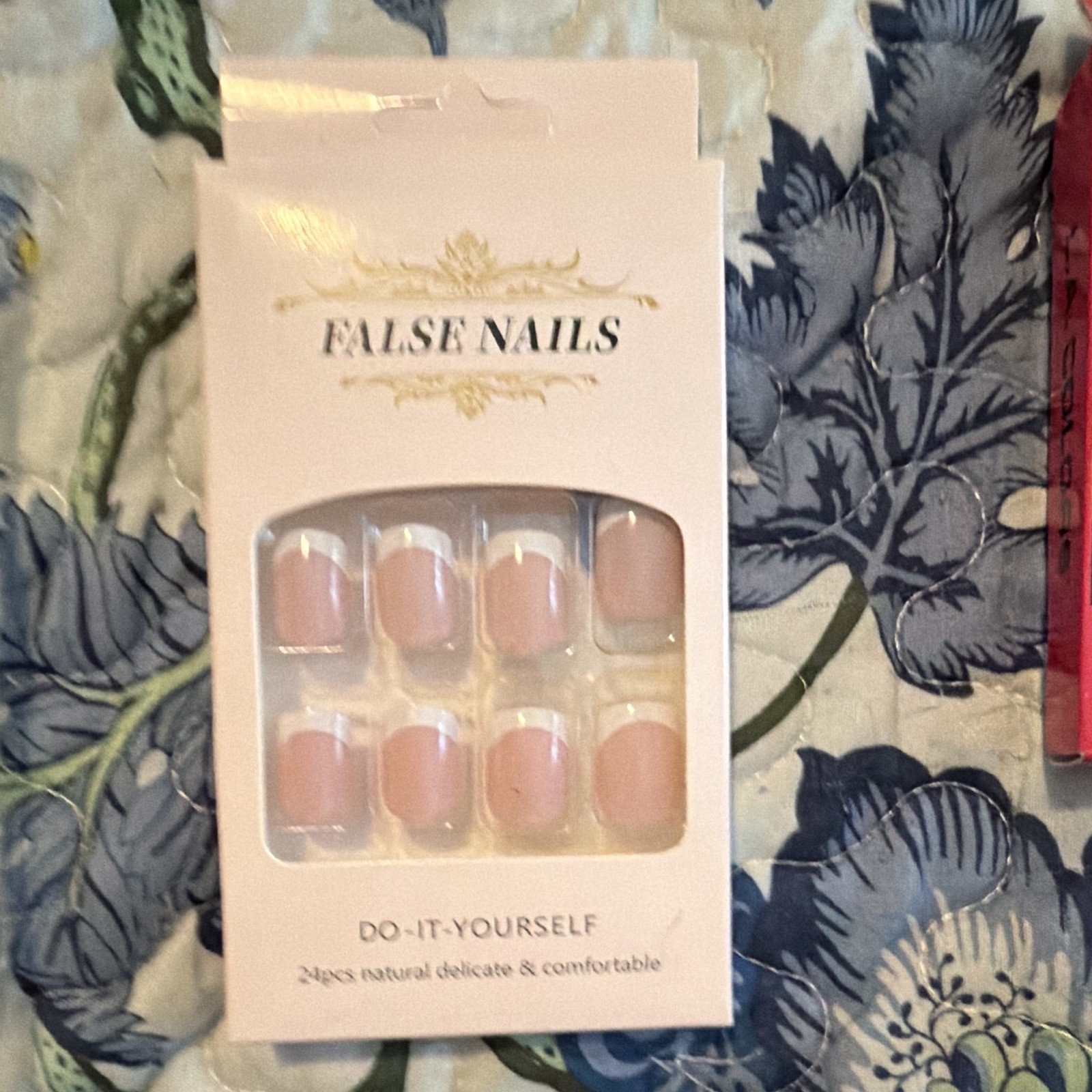 KISS imPRESS Glam Fantasy L.A. Colors Press-On Nails Lot Short Square French