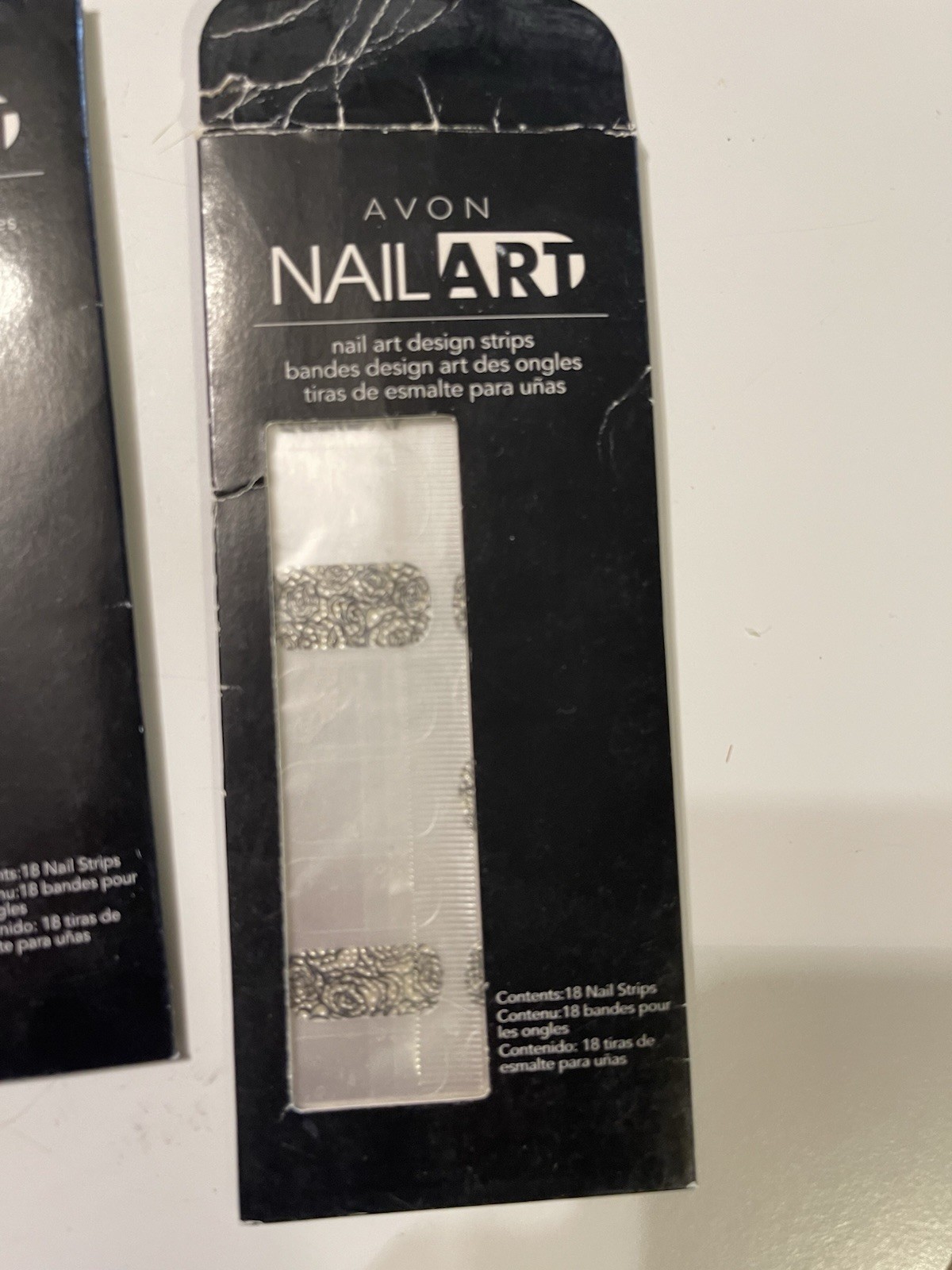 Vintage 90’s Avon Nail Art Lot: 9 Packs Press-On Nails & Design Strips